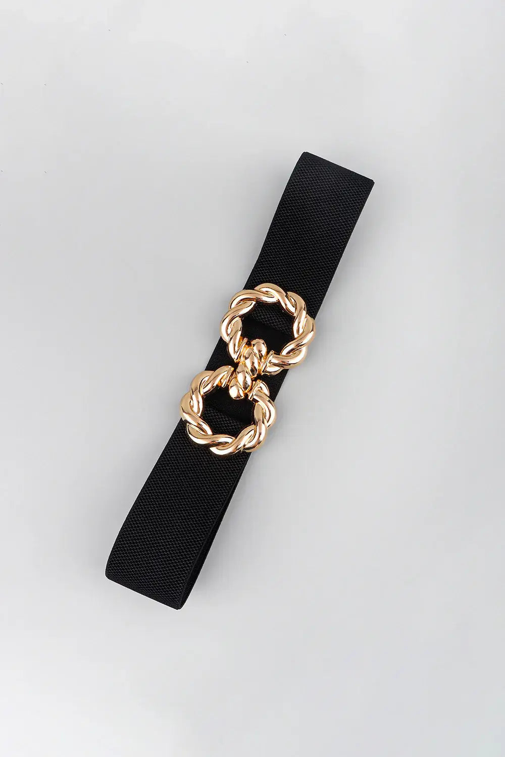 Zinc Alloy Buckle Elastic Belt - Trendsi - Flyclothing LLC