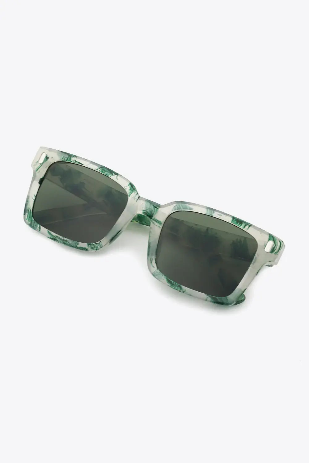 UV400 Polycarbonate Square Sunglasses - Trendsi - Flyclothing LLC