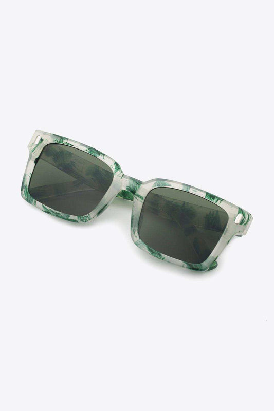 UV400 Polycarbonate Square Sunglasses - Trendsi - Flyclothing LLC