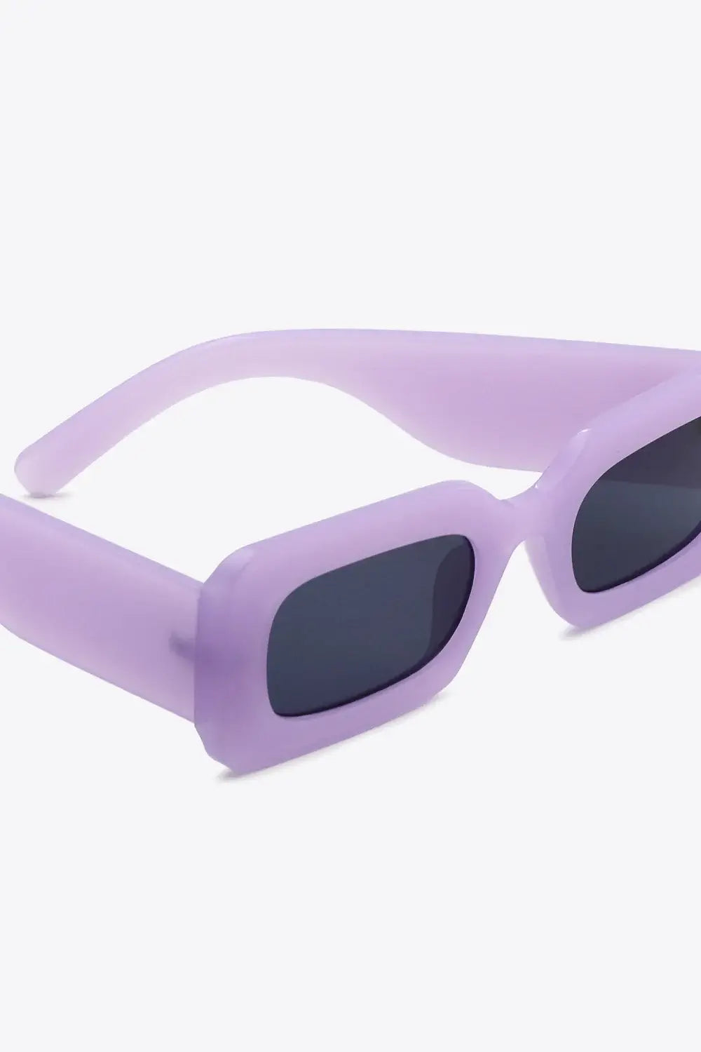 Polycarbonate Frame Rectangle Sunglasses - Trendsi - Flyclothing LLC