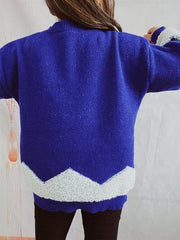 Christmas Tree Graphic Dropped Shoulder Sweater - Trendsi