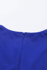 Belted Puff Sleeve V-Neck Jumpsuit - Trendsi - Flyclothing LLC