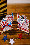 Independence Day Plywood Decor Ornament - Trendsi - Flyclothing LLC