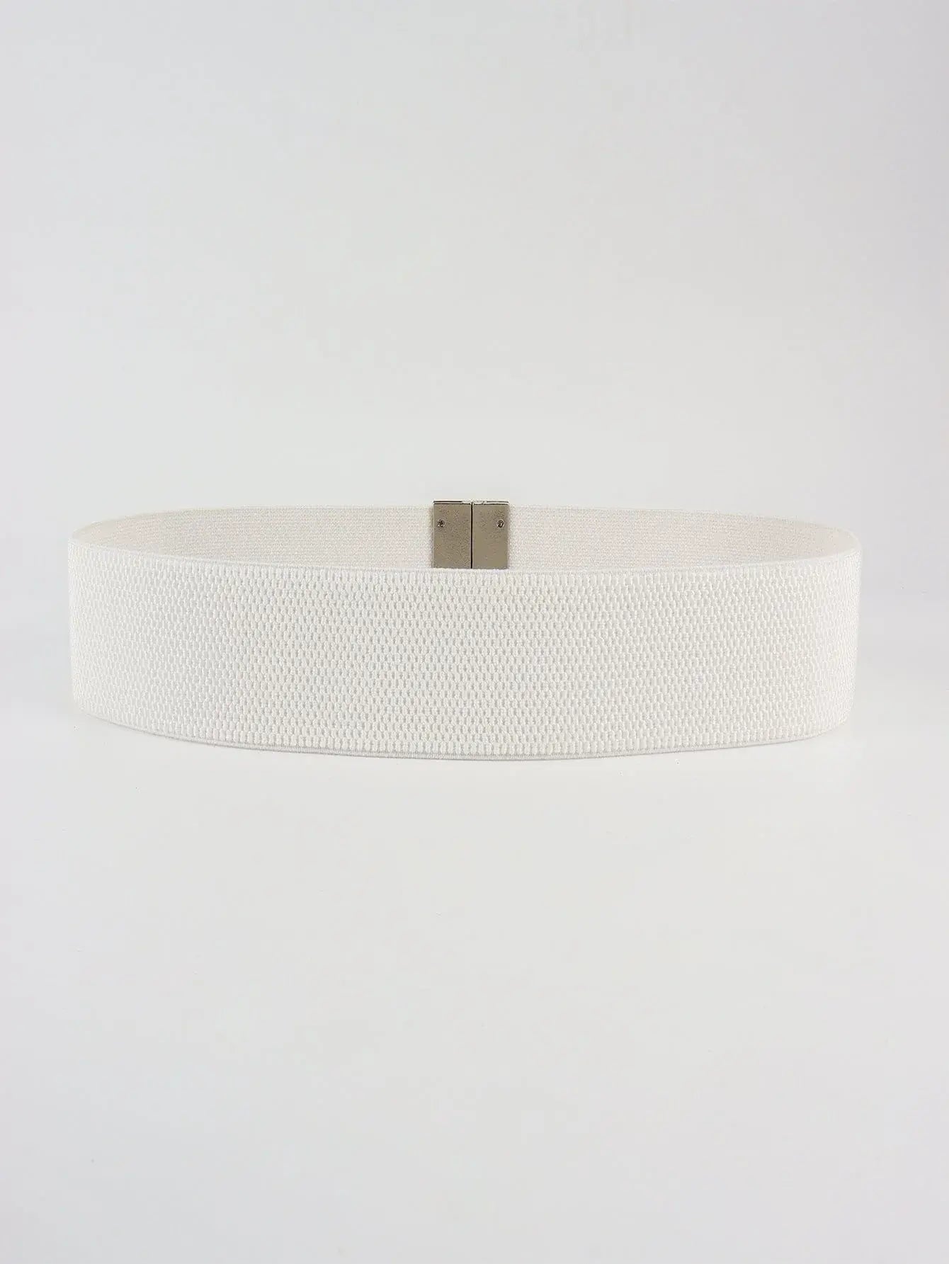 Alloy Buckle Elastic Belt - Trendsi - Flyclothing LLC