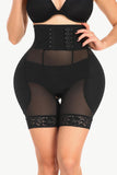 Full Size Breathable Lace Trim Shaping Shorts - Trendsi