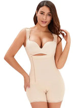 Full Size Side Zip Up Wide Strap Shapewear - Trendsi - Flyclothing LLC