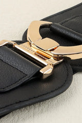 Alloy Buckle Elastic Belt - Trendsi - Flyclothing LLC