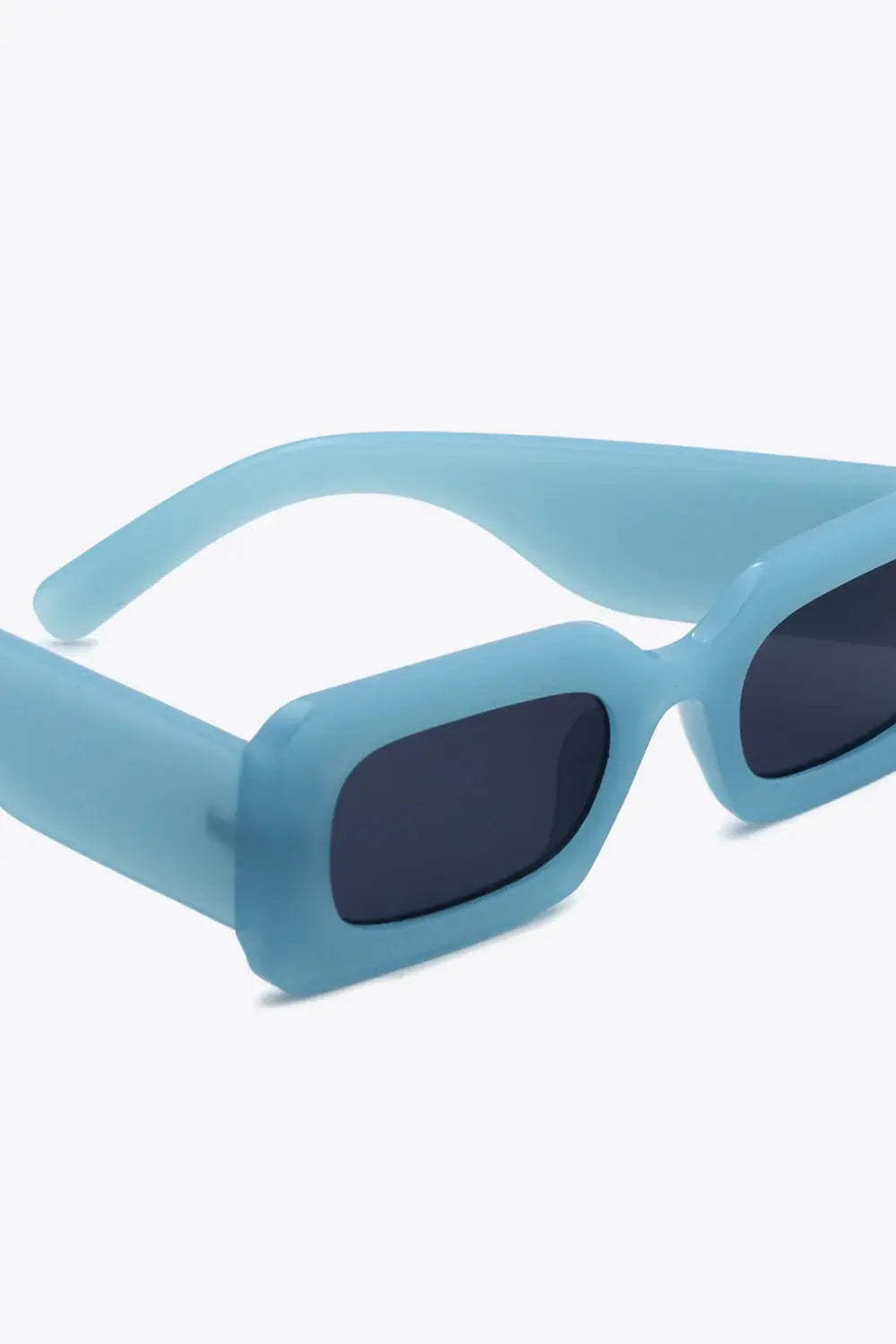 Polycarbonate Frame Rectangle Sunglasses - Trendsi - Flyclothing LLC