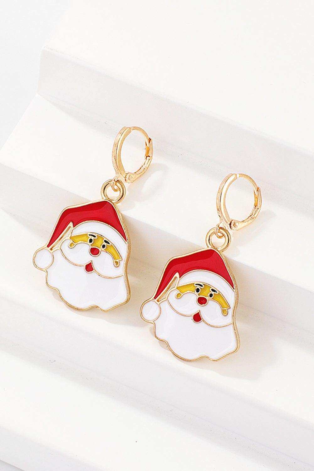 Christmas Theme Alloy Earrings - Trendsi - Flyclothing LLC