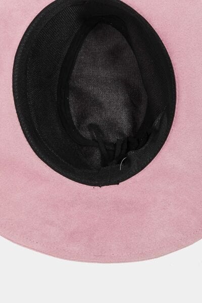 Fame Braided Faux Suede Hat - Trendsi