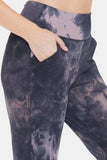 Leggings Depot Tie-Dye High Waist Cropped Leggings - Trendsi - Flyclothing LLC