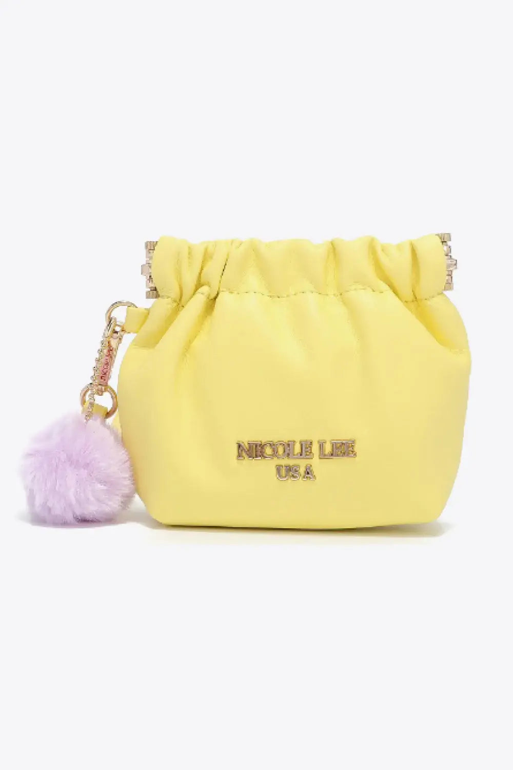 Nicole Lee USA Faux Leather Pouch - Trendsi - Flyclothing LLC