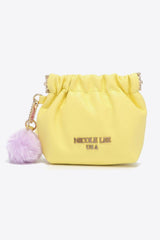 Nicole Lee USA Faux Leather Pouch - Trendsi