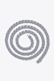 Moissanite Rhodium-Plated Necklace - Trendsi