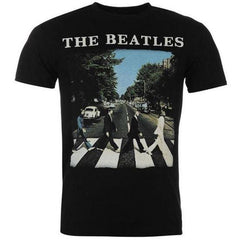The Beatles Abbey Road Black T-Shirt - Flyclothing LLC