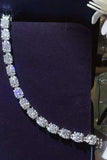 10 Carat Moissanite Platinum-Plated Bracelet - Trendsi - Flyclothing LLC