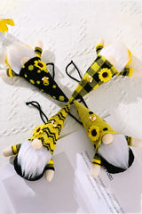 Random 4-Pack Sunflower Faceless Gnome Hanging Widgets - Trendsi - Flyclothing LLC