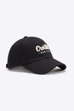 CREATE NEW LIFE Adjustable Cotton Baseball Cap - Trendsi - Flyclothing LLC