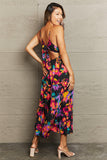 Cutout Spaghetti Strap Tiered Dress - Trendsi