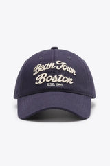 Embroidered Graphic Adjustable Baseball Cap - Trendsi - Flyclothing LLC