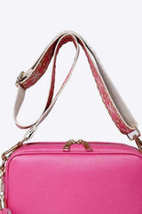 PU Leather Tassel Crossbody Bag - Trendsi - Flyclothing LLC