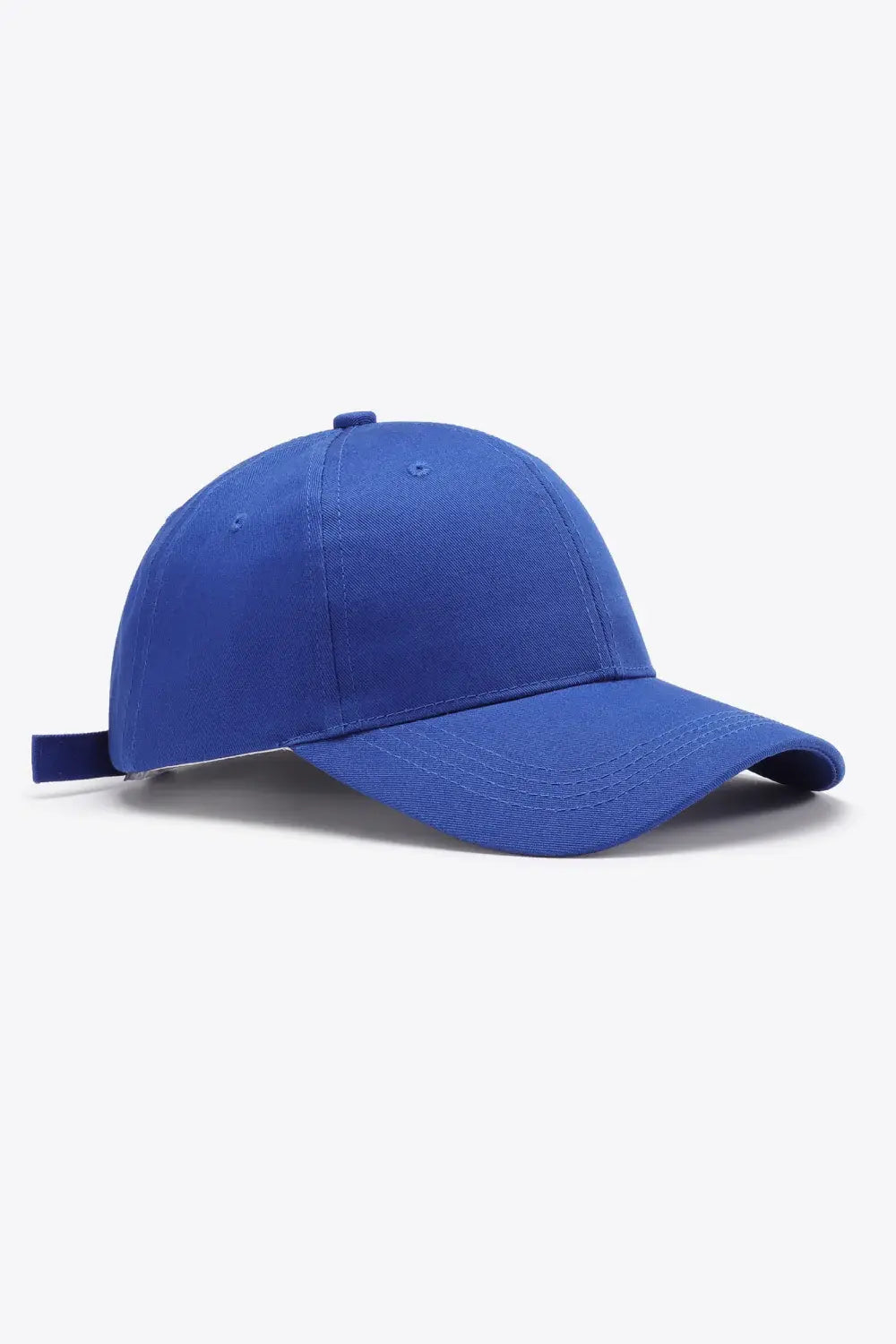 Plain Adjustable Cotton Baseball Cap - Trendsi - Flyclothing LLC