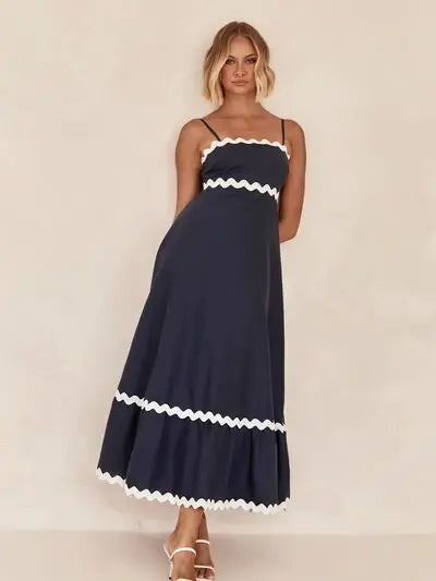 Spaghetti Strap Maxi Dress - Trendsi - Flyclothing LLC