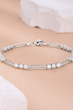 1.8 Carat Moissanite 925 Sterling Silver Bracelet - Trendsi