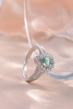 1 Carat Moissanite 925 Sterling Silver Ring - Trendsi