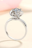1 Carat Moissanite 925 Sterling Silver Ring - Trendsi