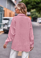 Dropped Shoulder Longline Shirt - Trendsi - Flyclothing LLC