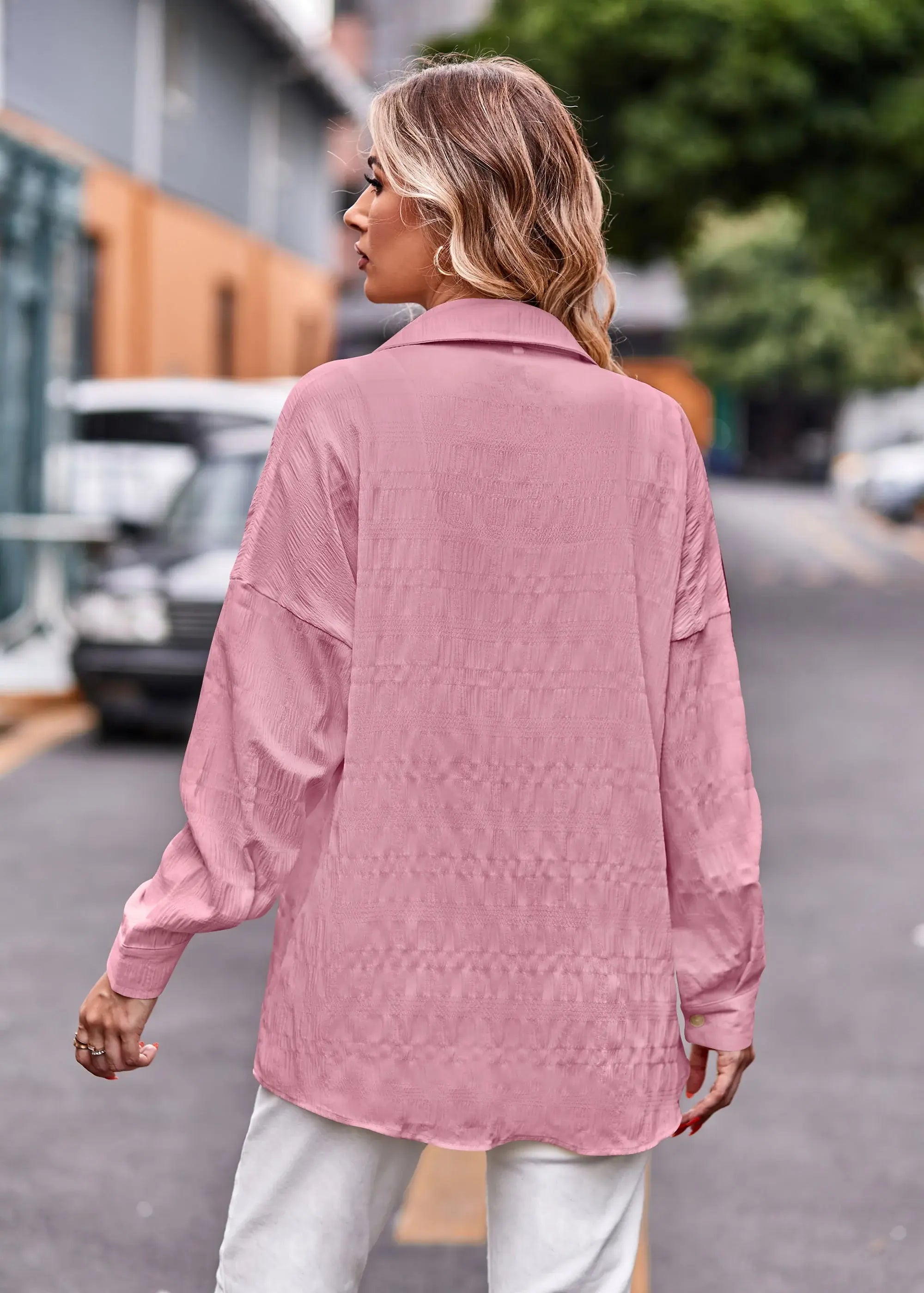 Dropped Shoulder Longline Shirt - Trendsi - Flyclothing LLC