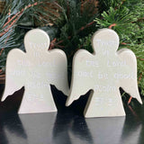 Angel Devotional Tokens with Psalm Inscriptions, Set of 2 - SMOLArt - Flyclothing LLC