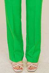 LOVE TREE High Waist Straight Pants - Trendsi