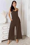 Basic Bae Full Size Spaghetti Strap V-Neck Jumpsuit - Trendsi - Flyclothing LLC