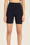 Seamless High-Rise Wide Waistband Biker Shorts - Trendsi - Flyclothing LLC
