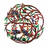 Tree of Life Hand Painted 24-inch Metal Wall Art - Croix des Bouquets - Croix des Bouquets - Flyclothing LLC