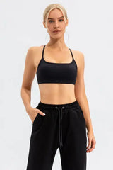 Crisscross Spaghetti Strap Active Cami - Trendsi - Flyclothing LLC