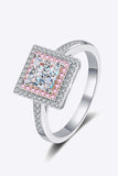 Stay Elegant 1 Carat Moissanite Ring - Trendsi - Flyclothing LLC