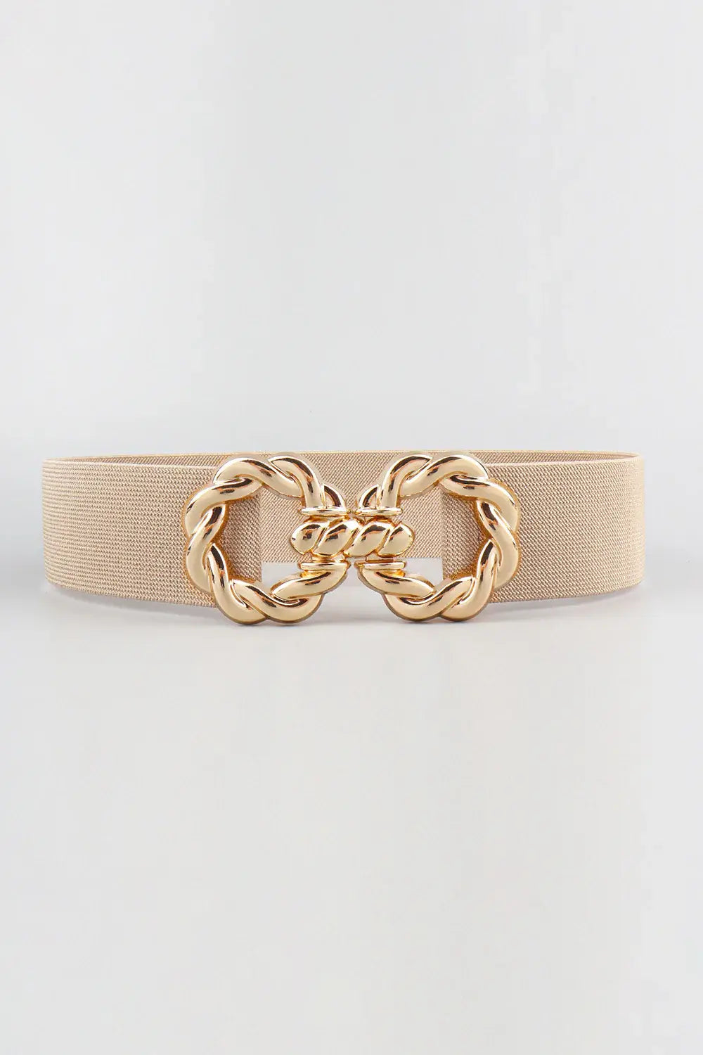 Zinc Alloy Buckle Elastic Belt - Trendsi - Flyclothing LLC