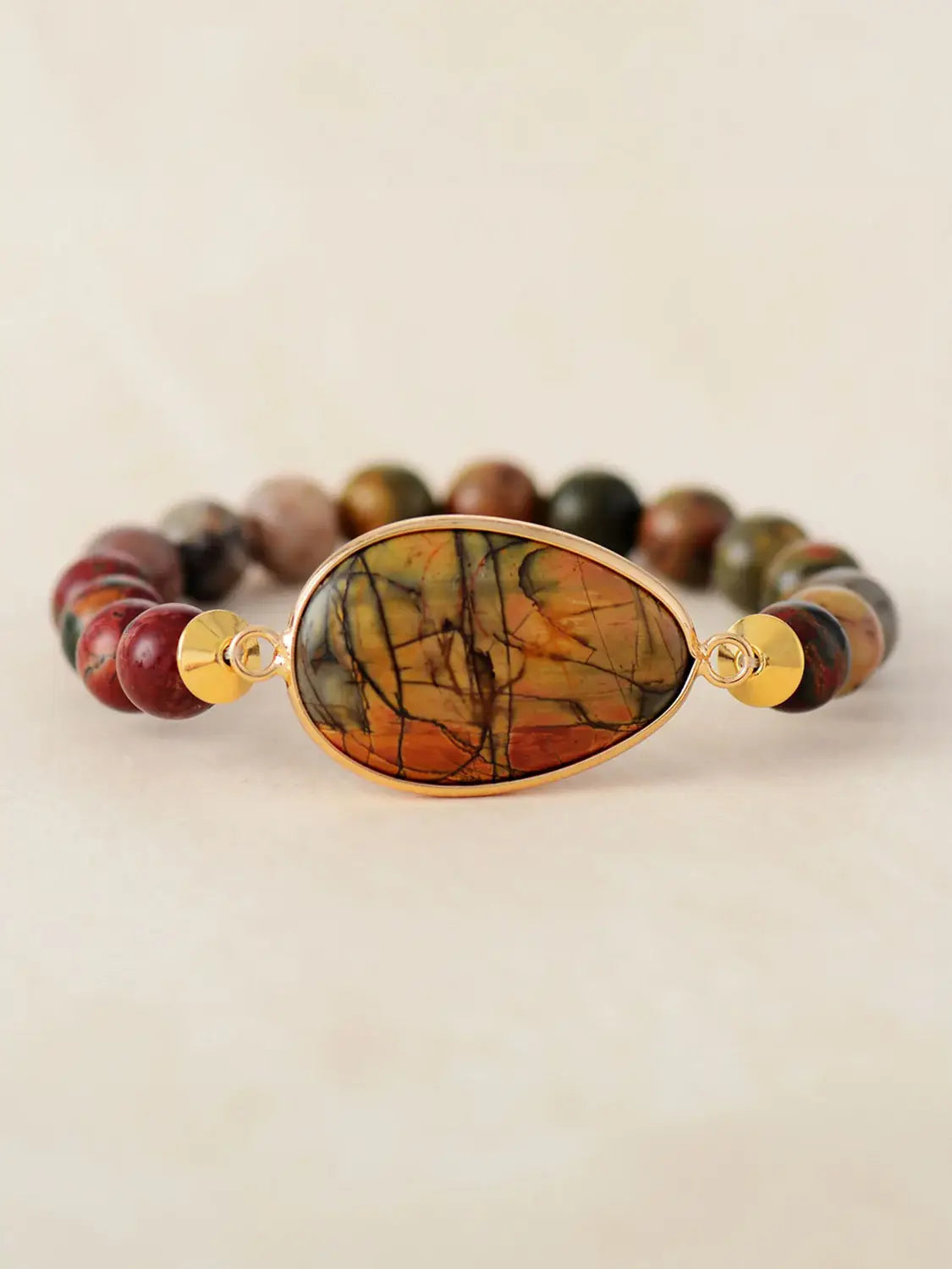 Geometrical Shape Beaded Bracelet - Trendsi - Flyclothing LLC