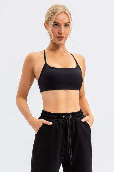 Crisscross Spaghetti Strap Active Cami - Trendsi - Flyclothing LLC