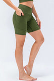 Slim Fit V-Waistband Sports Shorts - Trendsi - Flyclothing LLC