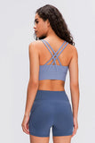 Double X Sports Bra - Basic Colors - Trendsi