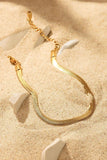Herringbone Chain Stainless Steel Bracelet - Trendsi