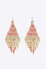 Beaded Dangle Earrings - Trendsi - Flyclothing LLC