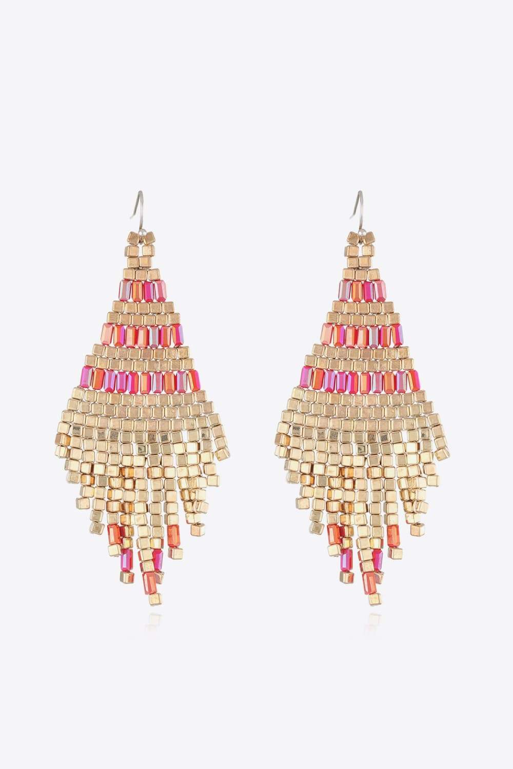 Beaded Dangle Earrings - Trendsi - Flyclothing LLC