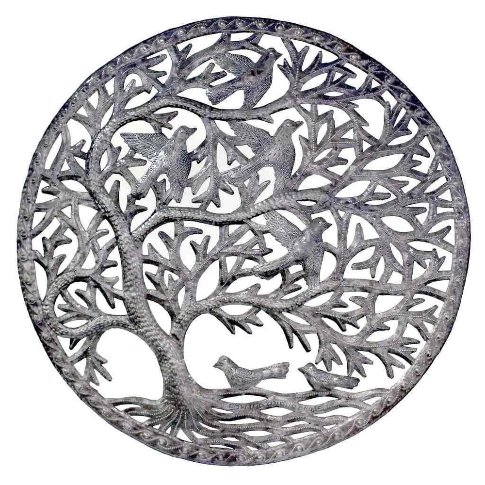 Stormy Tree of Life Wall Art - Croix des Bouquets - Croix des Bouquets