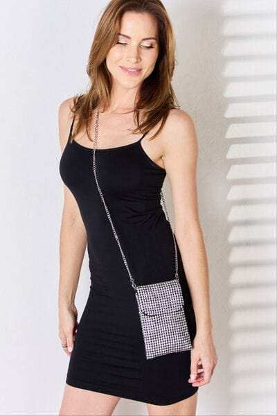 Forever Link Rhinestone Mini Crossbody Bag - Trendsi - Flyclothing LLC