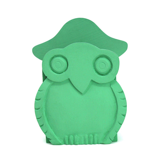 Mr. Owl Eyeglass Stand Pen Holder Combo - Asha Handicrafts